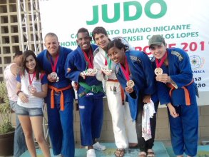 Judocas Coiteenses na preparação para o Circuito Baiano de Judô