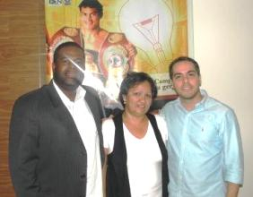 Pastora Janete e Joelcinho visitam escritório político do deputado Popó em Salvador