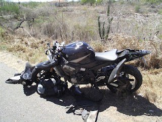 Motociclista morre no trecho Serrinha/Santa Bárbara