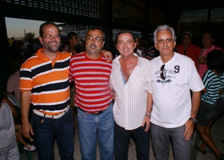 Valente: vice-prefeito Eduardo Cedraz, Gelson Carneiro e Ivanilton Araújo declaram apoio a Isamel
