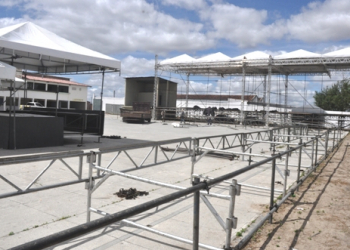 Estrutura no Mano’s Fest está praticamente pronta para realização da XIII festa Baião de 2 – Veja a programação
