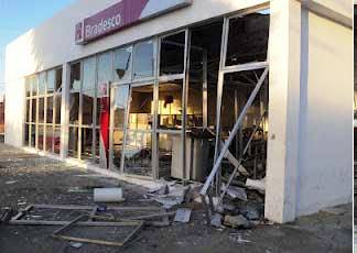 64 caixas eletrônicos foram detonados ou arrombados com maçarico em 100 dias.