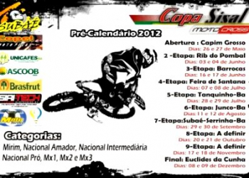 Barrocas será sede de etapa da Copa Sisal de Motocross