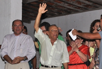 Valente – Populares, familiares e políticos lotam o Clube Umburana para festejar o aniversário de Nenenzinho