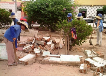 Iniciada as obras de Praça Pública em Valilândia