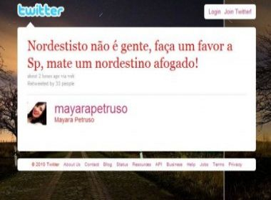 Universitária preconceituosa é condenada a mais de um ano e cinco meses de prisão