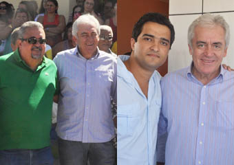 André e Carlinhos também confirmam pré-candidatura a prefeito de Queimadas. Ambos querem Cloudes Rios na vice