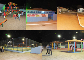 Santaluz I – Prefeitura inaugurou cinco obras no Povoado de Nova Campina no valor de R$ 600 mil