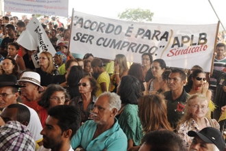 Cícero Dantas II – Professores pedem ao governador que cumpra acordo com a categoria que continua em greve