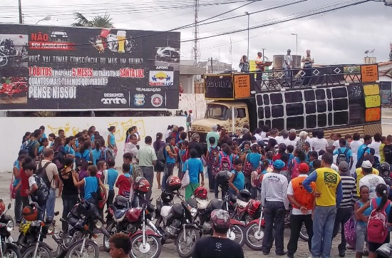 Município realiza ato de fé por um trânsito seguro