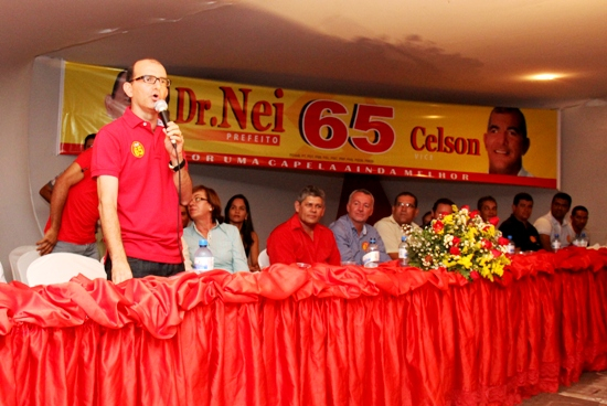 Dr. Nei e Celson vão disputar a reeleição com apoio de dez partidos
