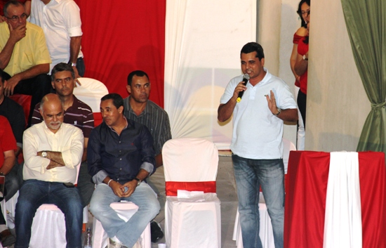 convenção do PT de Valente - marcel - foto-Raimundo Mascarenhas