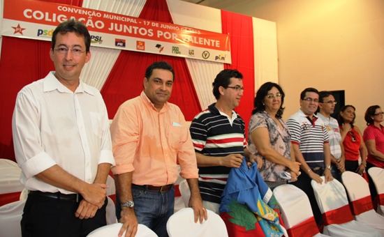 convenção do PT de Valente - presidentes de partido - foto-Raimundo Mascarenhas