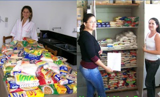 Programa Capacita faz doação de mais de 300kg de alimentos aos hospitais