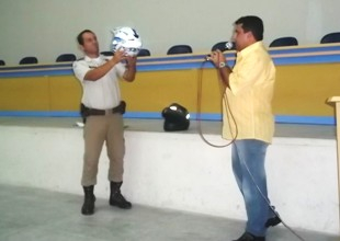 PM promoveu palestra sobre a Campanha Educativa: Trânsito Seguro, Responsabilidade de Todos