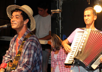 Vizek e Givaldo José levam muito forró a Praça da Matriz de Coité