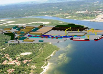 Wagner e Dilma lançam pedra fundamental do Estaleiro Enseada do Paraguaçu