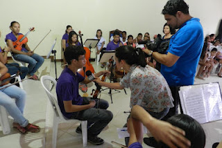 SBT faz gravação com a Orquestra Santo Antônio da Música