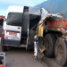 Acidente envolvendo van e carreta na BR 324 deixa dez mortos
