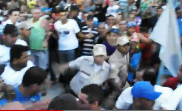 Confronto entre simpatizantes políticos mancha a final do campeonato valentense