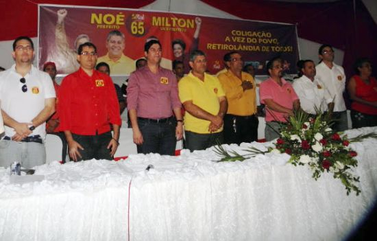 Com Milton Cardoso candidato a reeleição para vice, Noé é homologado candidato a prefeito pelo PCdoB em Retirolândia