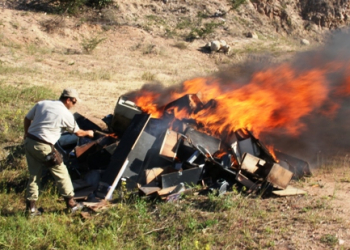 Juíza de Retirolândia autoriza Polícia Militar incinerar mais de 30 máquinas caça níquel