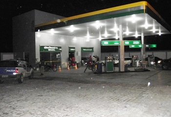 Bandidos voltam a agir na cidade, o alvo nesta quinta foi um posto de combustível