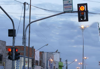 Semáforo está funcionando