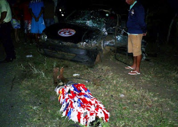 Dois mortos e cinco feridos em acidente próximo ao Posto Carreteiro em Riachão do Jacuípe