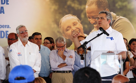 Ministério da Saúde lança programa nacional em Serrinha espelhado numa ação do Governo da Bahia