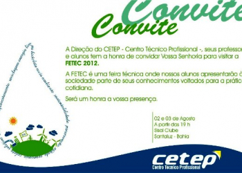 CETEP realiza Feira Técnica nesta quinta e sexta-feira