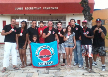 Judô Coiteense leva sete atletas para competição e todos garantiram medalhas