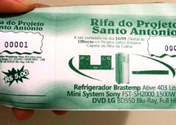Orquestra Santo Antônio rifa produtos recebidos do Caldeirão do Huck