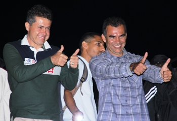 Pela independência de Coité, Assis e Alex participam de quatro atos políticos somente na sexta-feira