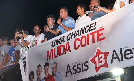 “O povo de Almas vai votar no caladinho”, afirmou Assis