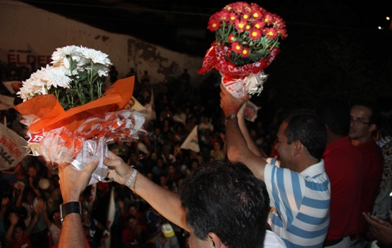 Em clima de muita tranquilidade Assis e Alex apresentam propostas em Aroeira e prometem ajudar ainda mais no seu desenvolvimento