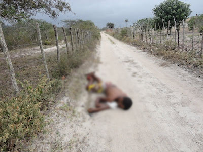 Corpo de homem é encontrado crivado de balas em estrada vicinal de Serrinha