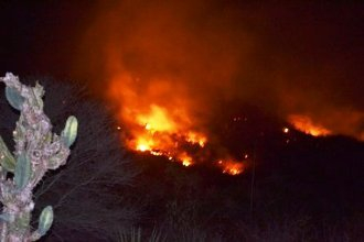 Seca provoca queimadas na Serra do Pintado em Valente