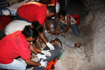 Coité – Gari sofre acidente de moto e fica em estado grave