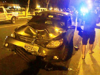 Candidato eleito vice-prefeito de Jacobina se envolve em grave acidente no centro da cidade