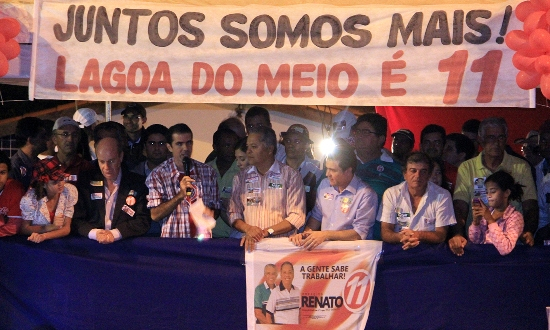 A Lagoa do Meio do começo ao fim está com Renato