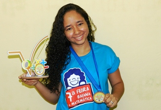 Estudante de escola pública de Valente é campeã da 7ª Feira Baiana de Matemática