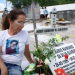 Ex-funcionária da Caixa visita túmulo do marido praticamente todos os dias desde que foi sepultado