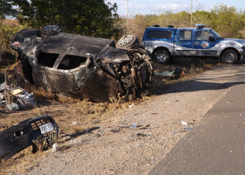 Acidente próximo ao Jorrinho deixa um morto e dois feridos