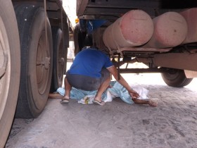 camionheiro morto no jorrinho