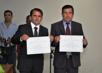 Contrário do que a oposição divulgou, Almir de Marciel e Tita são diplomados