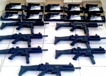 Polícia Militar de Camacã recebe armamento sofisticado para o combate ao crime