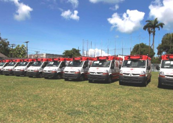 Governo entrega 70 veículos do SAMU. No território do Jacuípe, Riachão e Nova Fátima são beneficiados