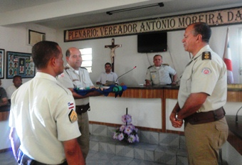Comando do 16ºBatalhão/Serrinha,transfere responsabilidade do DPM de Gavião para a 24ª CIPM/Jacobina