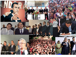 Presença expressiva da população marca cerimônia de posse dos prefeitos e vereadores na região